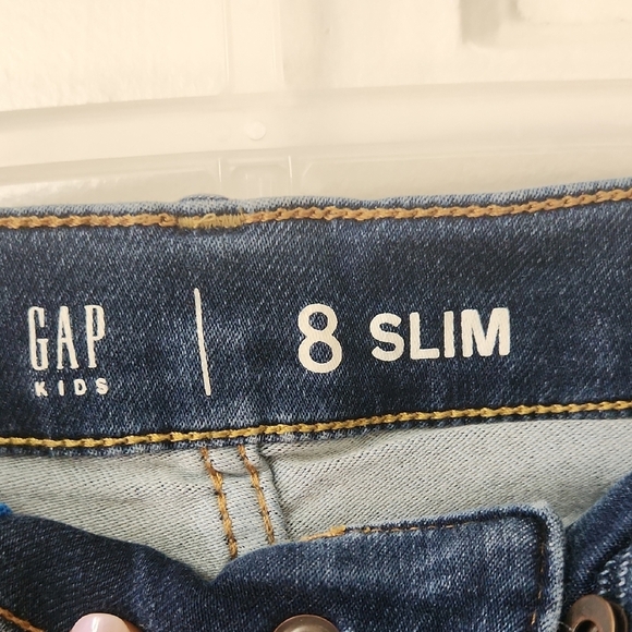 GAP Kids Dark Blue Jeans - Picture 2 of 3